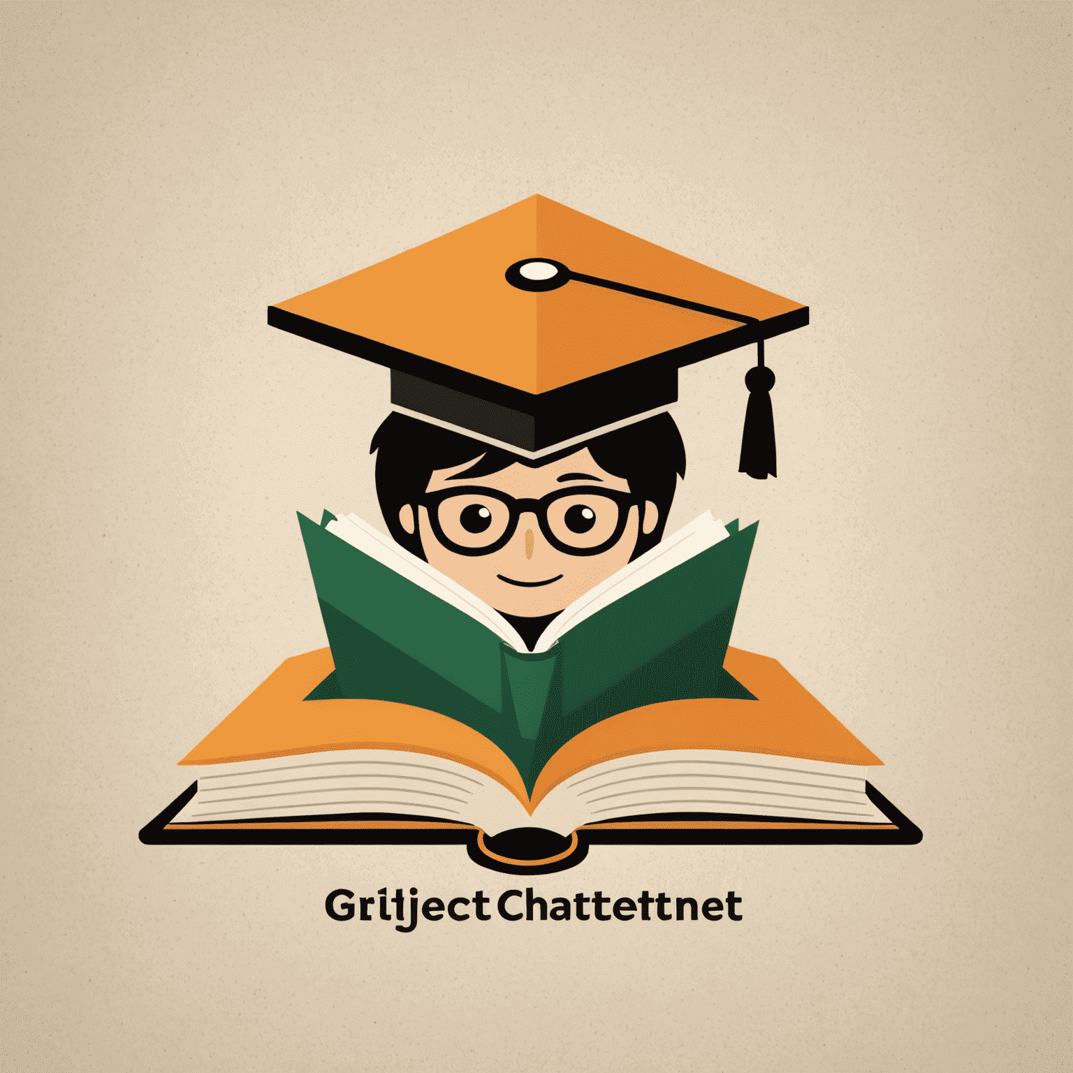 hatente_click logo - A stylized book with a mentor and student icon